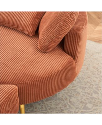 Comfortable seating suitable for small apartment bedroom space