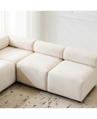 Evelyn 83" 5-Piece Modular Sectional Sofa