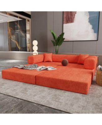 Multifunctional Velvet Sofa Bed