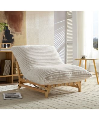 Streamdale Corduroy Accent Armless Sofa