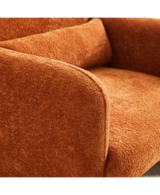  34" Velvet Sofa - Modern Single Couch for Small Spaces