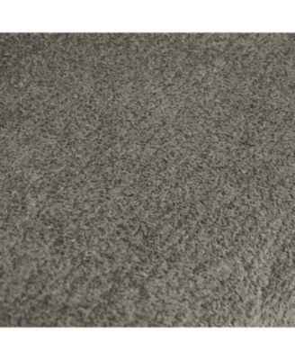 Single Foam Sofa Chair with Footrest & Pillow