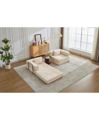 Compression Convertible Sofa Bed, Chenille