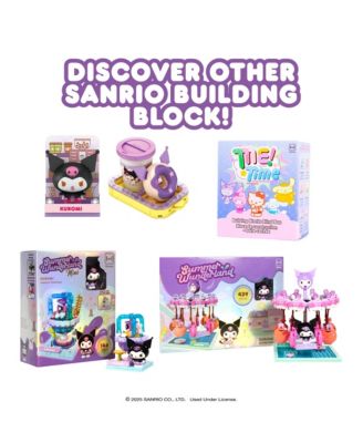 Sanrio Hello Kitty and Friends Holiday Collection Cute Building Block Set Fan Gift, Birthday, Stress Relief, Party Favor, Collectible Toy
