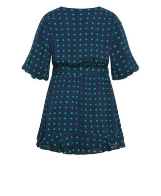 Plus Size Keily Print Dress