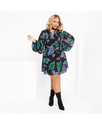 Plus Size Blakely Print Dress