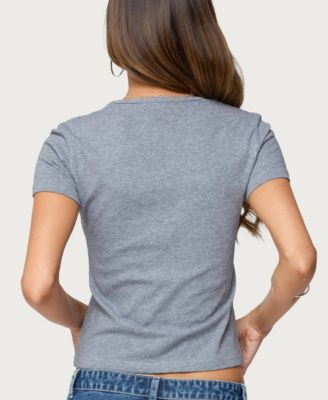 Women's Nikkey Semi Sheer T Shirt