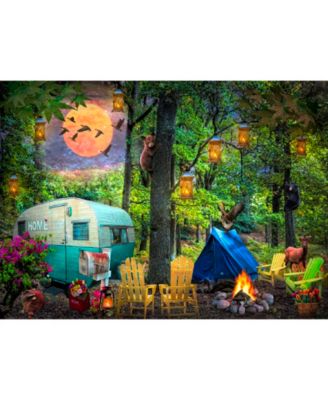 Summertime Camping 500 piece Jigsaw Puzzle for Adults Large Pieces