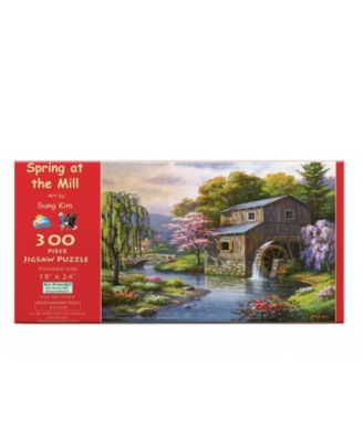 Spring at the Mill 300 piece Jigsaw Puzzle for Adults