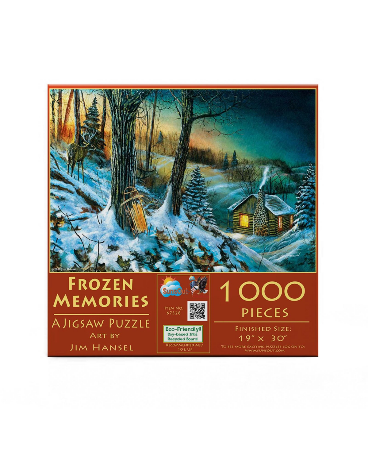 SunsOut Frozen Memories 1000 piece Jigsaw Puzzle for Adults