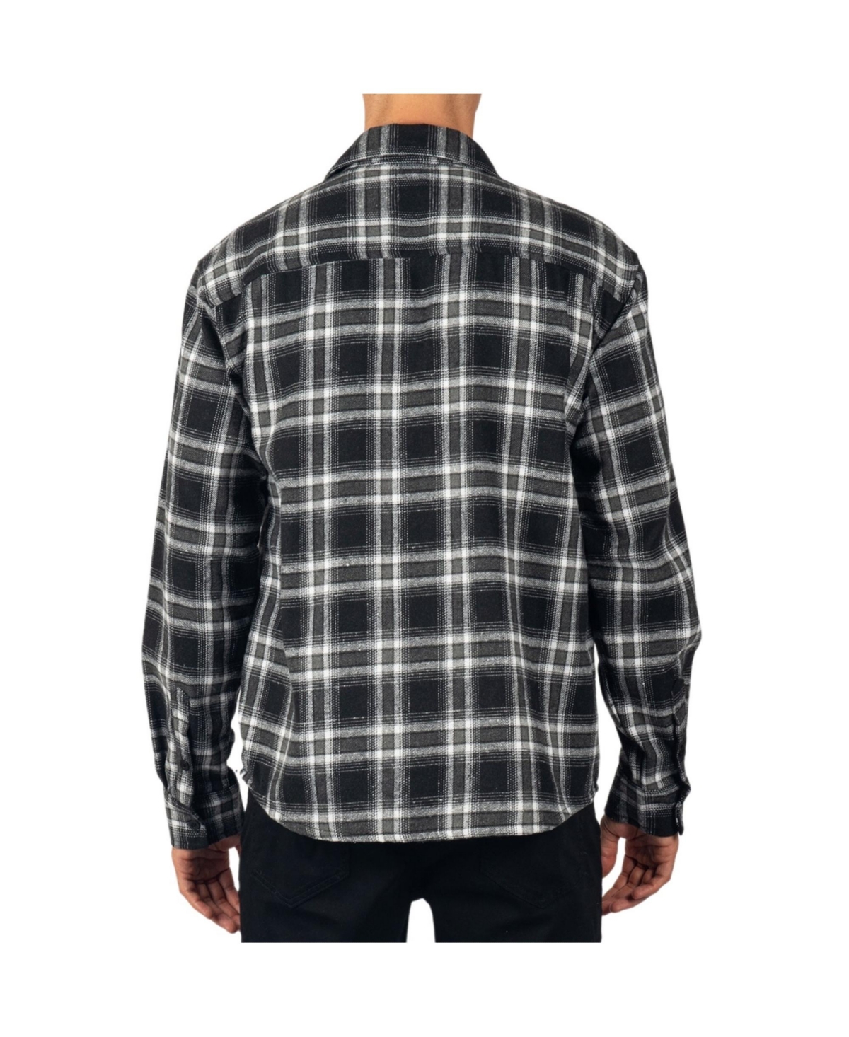 Alpine Swiss Men Plaid Flannel Shirt Jacket Button Down Long Sleeve Cotton Blend Shirts