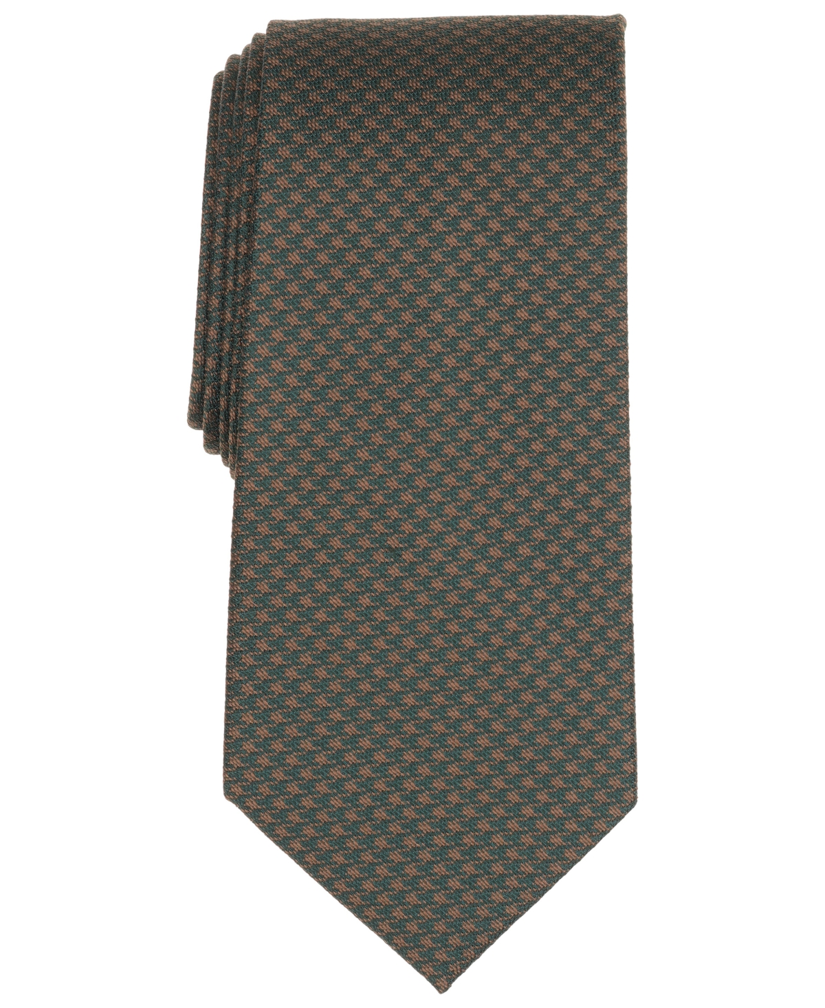 Brooks Brothers Men's Woven Houndstooth Classic Tie