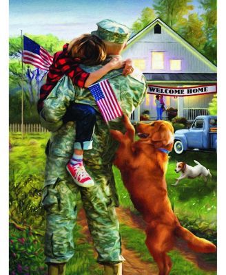 A Warm Welcome Home 300 piece Jigsaw Puzzle for Adults