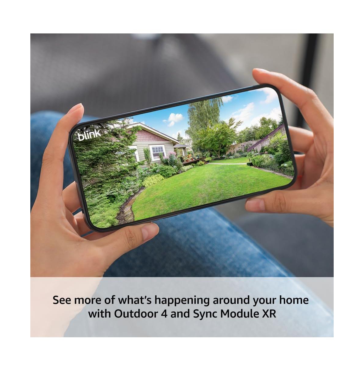 Blink Outdoor 4 Xr Wireless Smart 1080p Security Camera with Two Year Battery Life – Camera System