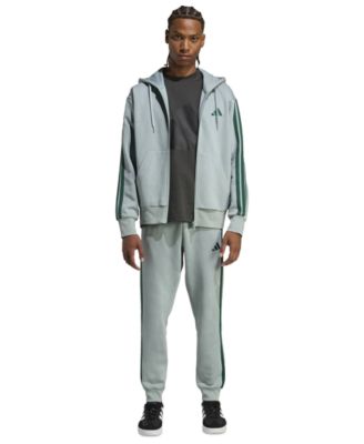 Men's Essentials Regular-Fit 3-Stripes Fleece Joggers