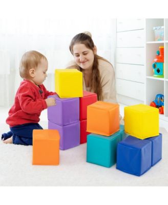 12 Piece Soft Foam Building Blocks Set