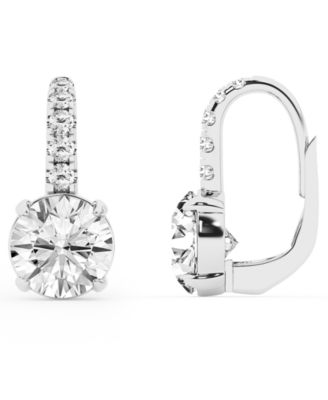 Lab Grown Diamond Earrings (3-1/2 ct. t.w.) in 14k White Gold