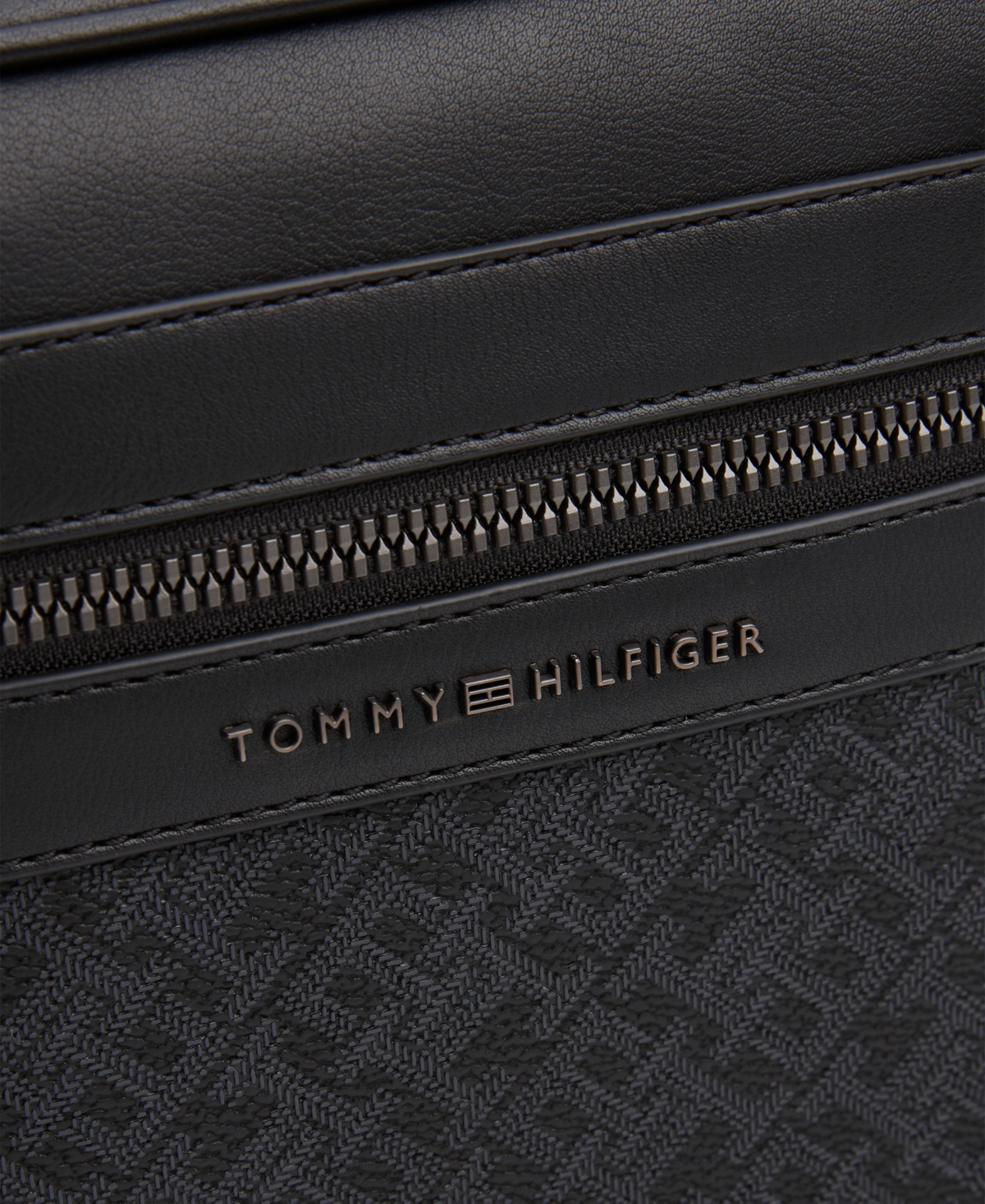 Tommy Hilfiger Men's Monogram Reporter Bag