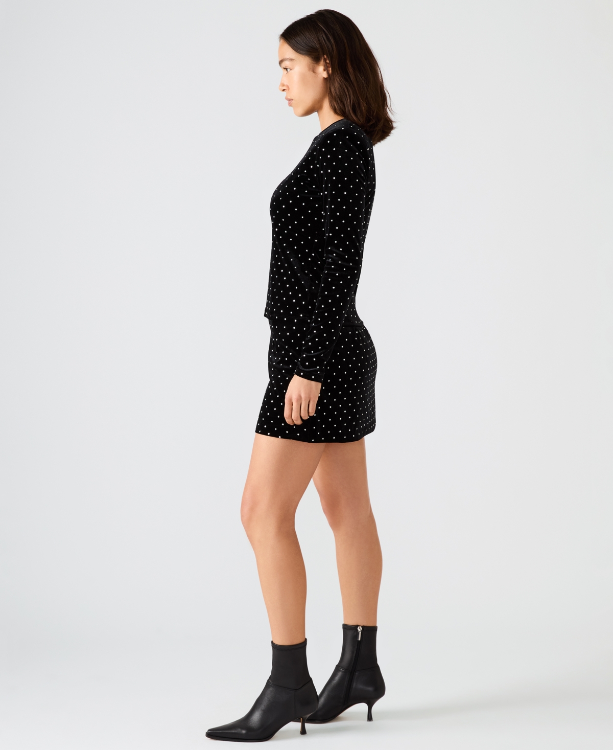 Steve Madden Women's Cindi A-Line Mini Skirt