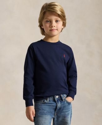 Toddler and Little Boys Jersey Long-Sleeve T-shirt
