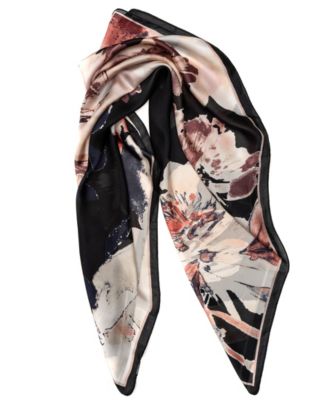 Exploded Blooms Square Scarf