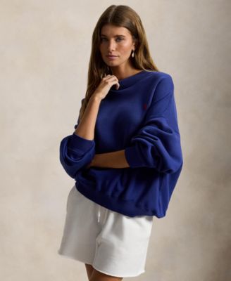 Women's Fleece Crew Neck Sweatshirt