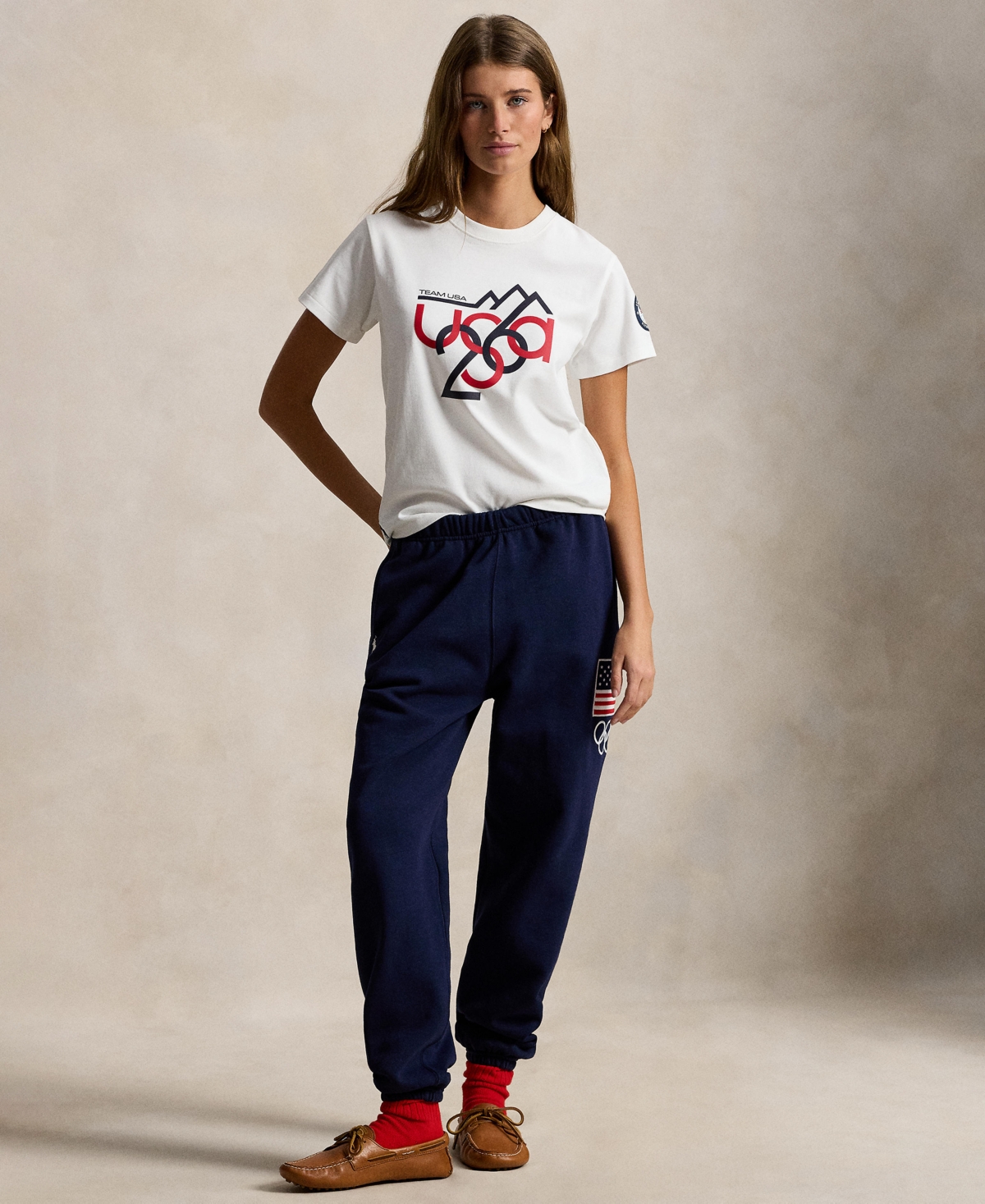 Polo Ralph Lauren Women's Team Usa Graphic T-Shirt