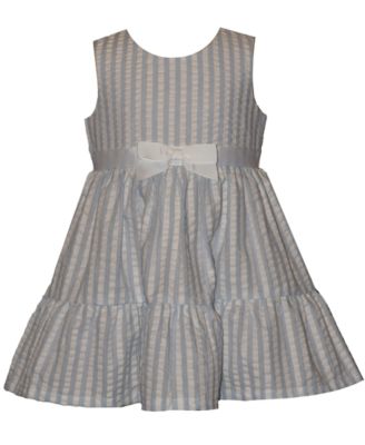 Baby Girls' Floral Cardigan and Round Neck Dress, 2-Piece Set