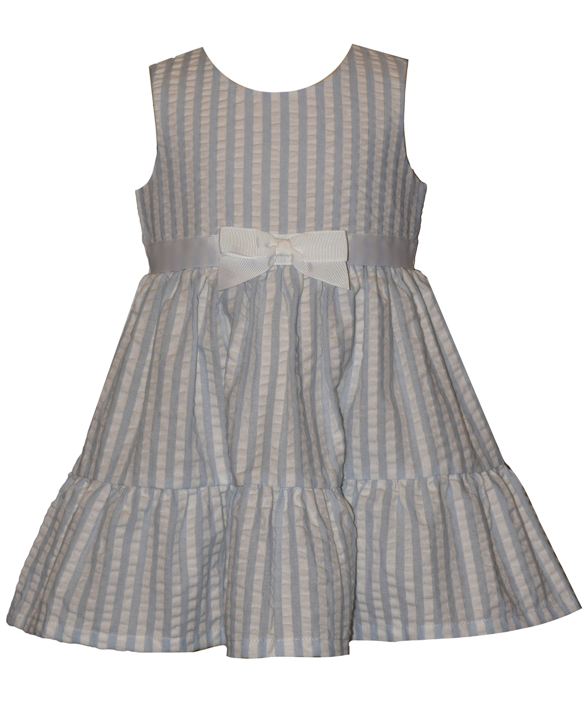 Bonnie Baby Girls' Floral Cardigan and Round Neck Dress, 2-Piece Set