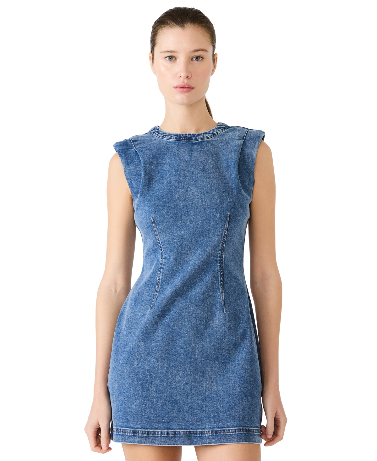 Steve Madden Women's Astoria Crewneck Dress