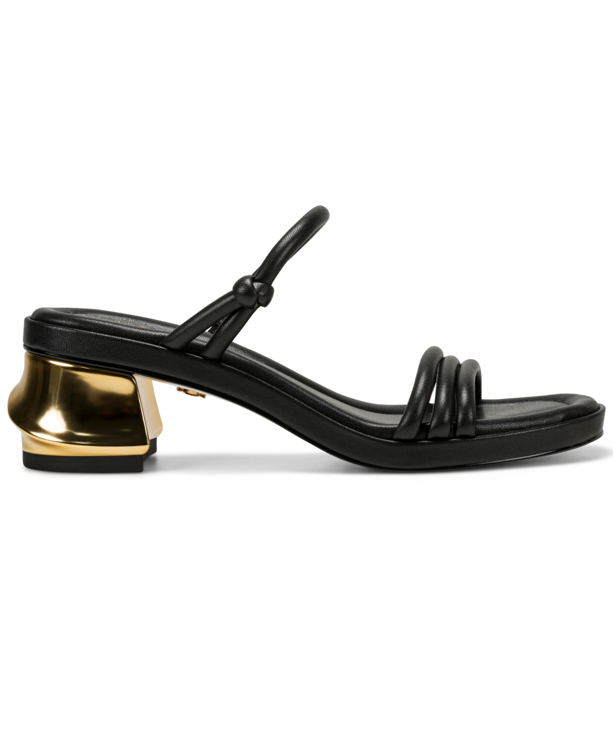 Donna Karan New York Women's Tafeta Multi Band Heeled Sandals