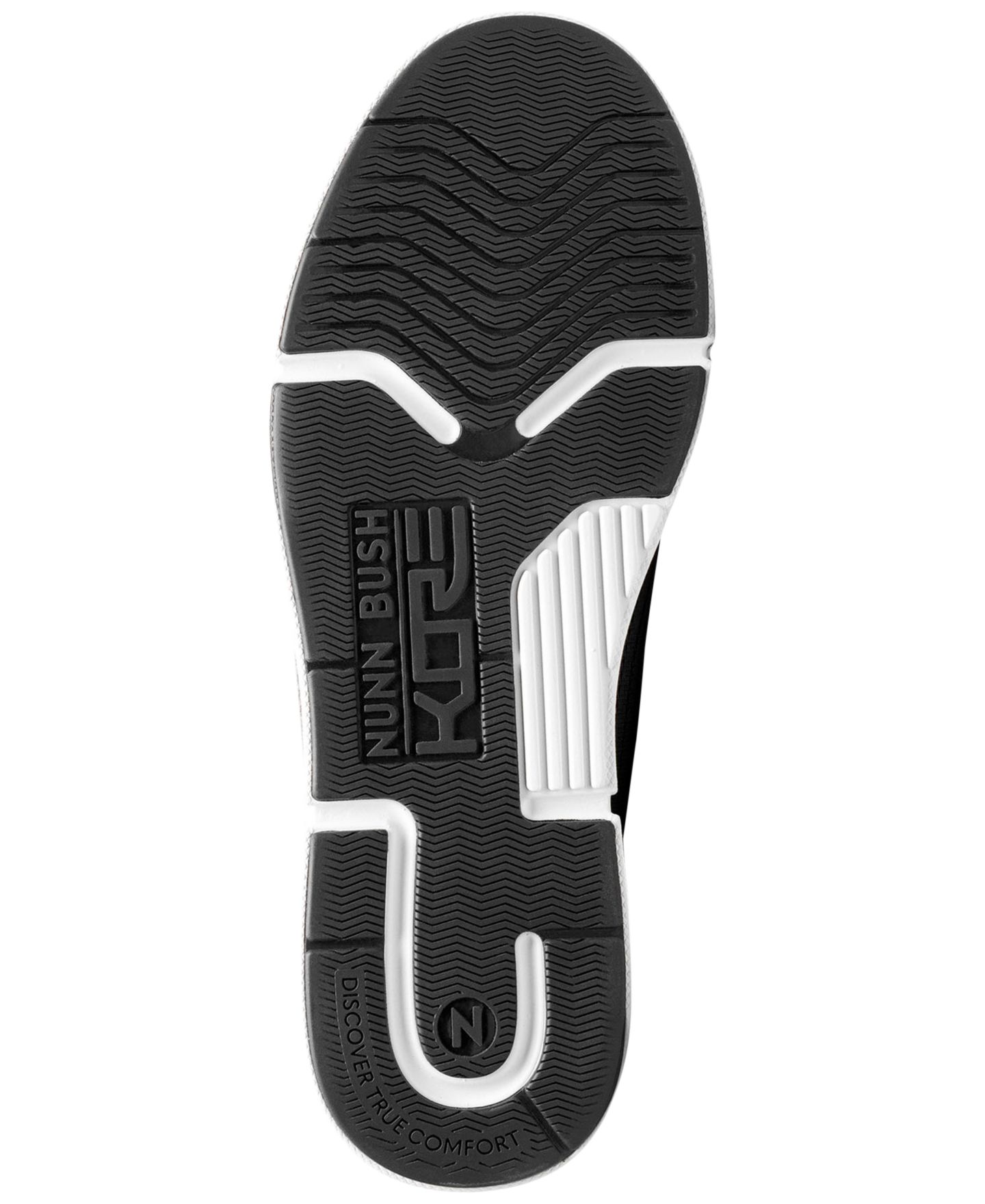 Мужские кроссовки Nunn Bush Kore City Rally Moc-Toe Lace-Up, цвет: Чёрный разноцветный — фото 5