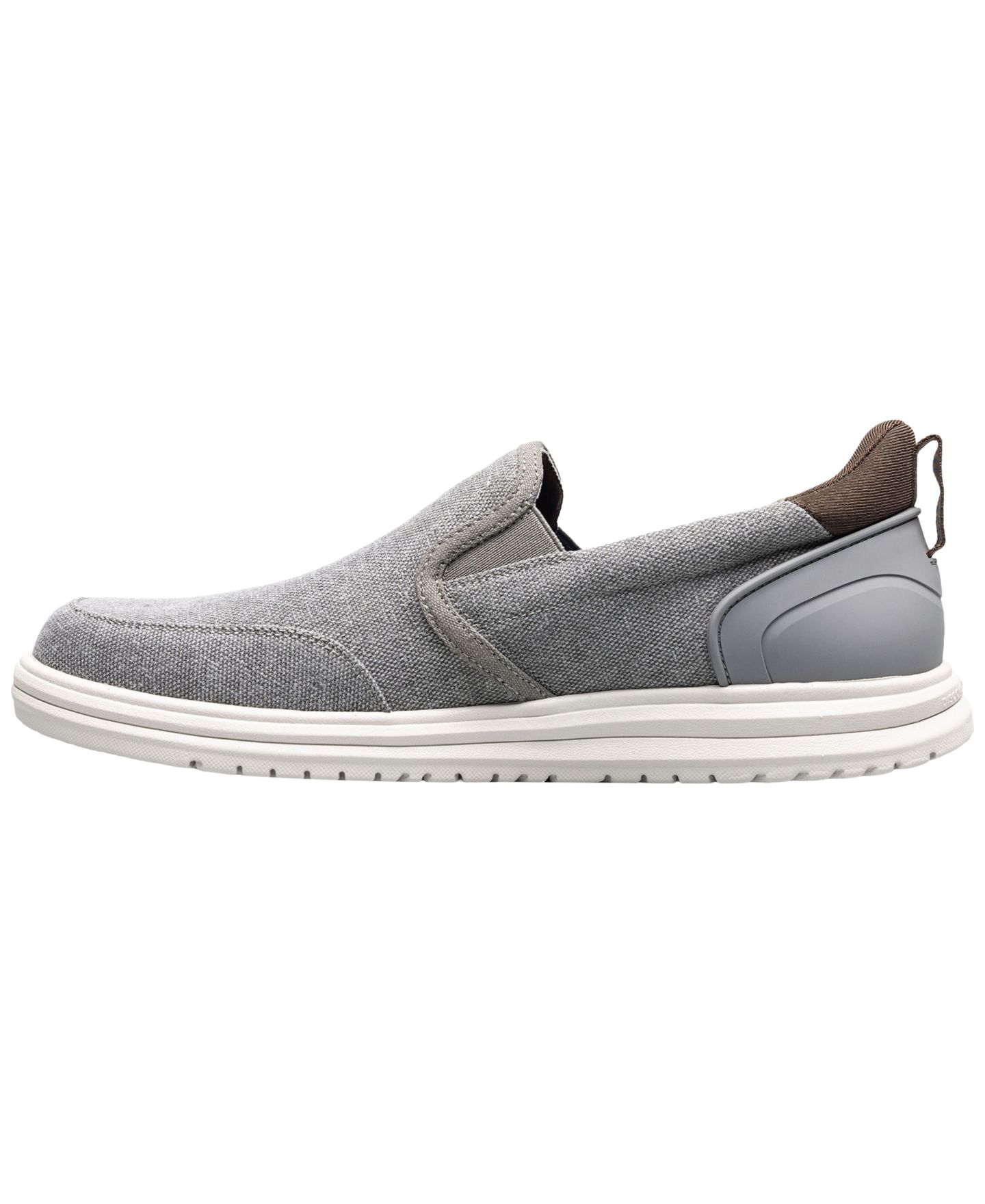 Обувь Nunn Bush Brew City Moc Toe Slip On Shoes, цвет: Серый разноцветный — фото 7