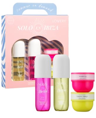 Lovery 4-Pc. Solo En Ibiza Body Mist And Cream Gift Set - Macy's