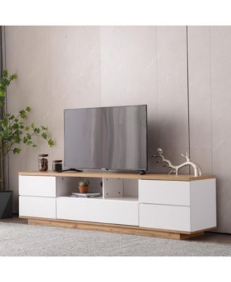 Streamdale 80" TV Stand with Multi-Functional Storage