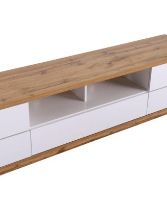 Streamdale 80" TV Stand with Multi-Functional Storage