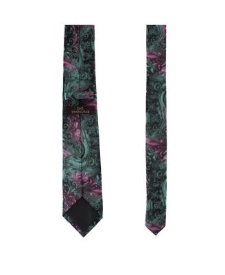 Big & Tall Arcane Storm Silk Novelty Neck Tie