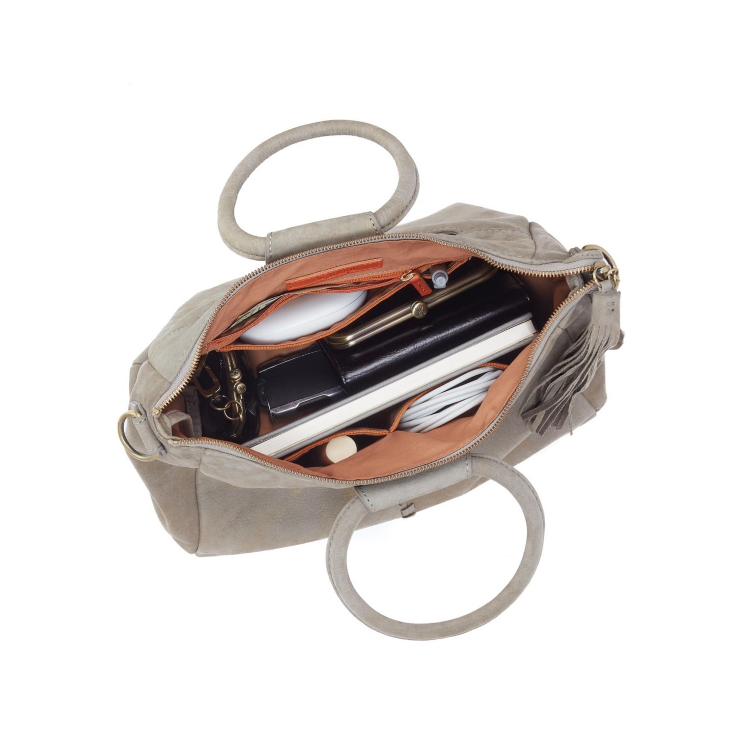 Женская сумка HOBO Sheila medium women handbag, цвет: Золотой — фото 3