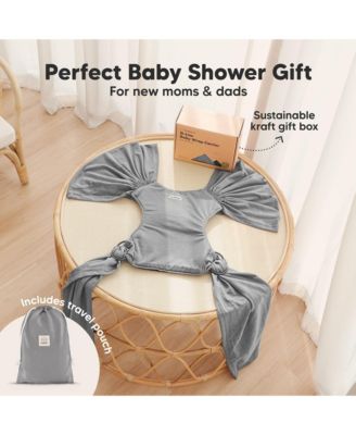 D-Lite Baby Wrap Carrier, Adjustable Baby Carrier, Baby Sling, Newborn, Infant, Toddler 7-44lbs