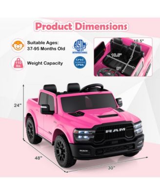 24V Two Seater Ride On Truck with Remote and Music