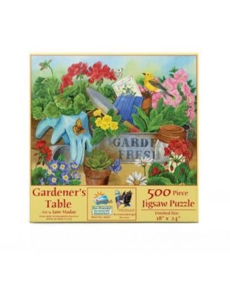 Gardener's Table 500 piece Jigsaw Puzzle for Adults