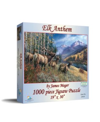 Elk Anthem 1000 piece Jigsaw Puzzle for Adults