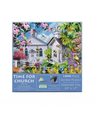 Time for Church 1000 piece Jigsaw Puzzle for Adults