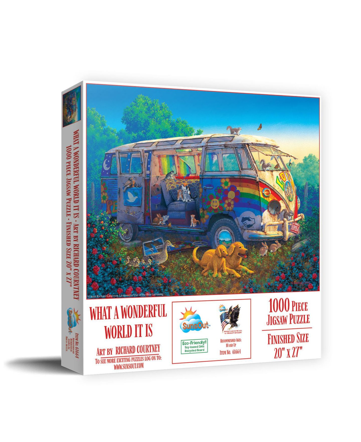 Пазл SunsOut What a Wonderful World it is 1000 piece Jigsaw Puzzle for Adults — фото 1