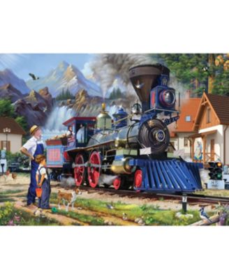 Retro Train 500 piece Jigsaw Puzzle for Adults