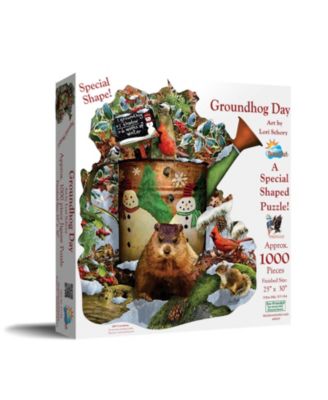 Groundhog Day 1000 piece Jigsaw Puzzle for Adults Special Shape Groundhog Day