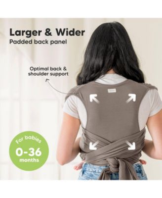 D-Lite Baby Wrap Carrier, Adjustable Baby Carrier, Baby Sling, Newborn, Infant, Toddler 7-44lbs