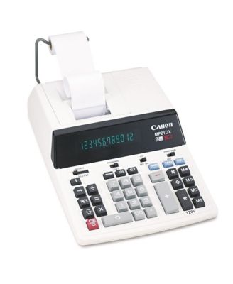 2292B001 12-Digit 3.5 Lines/Sec Ribbon Printing Calculator - Black/Red Print