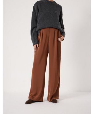 Women's Lya Satin Twill Wide Leg Pants