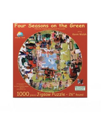 Four Seasons on the Green 1000 piece Jigsaw Puzzle